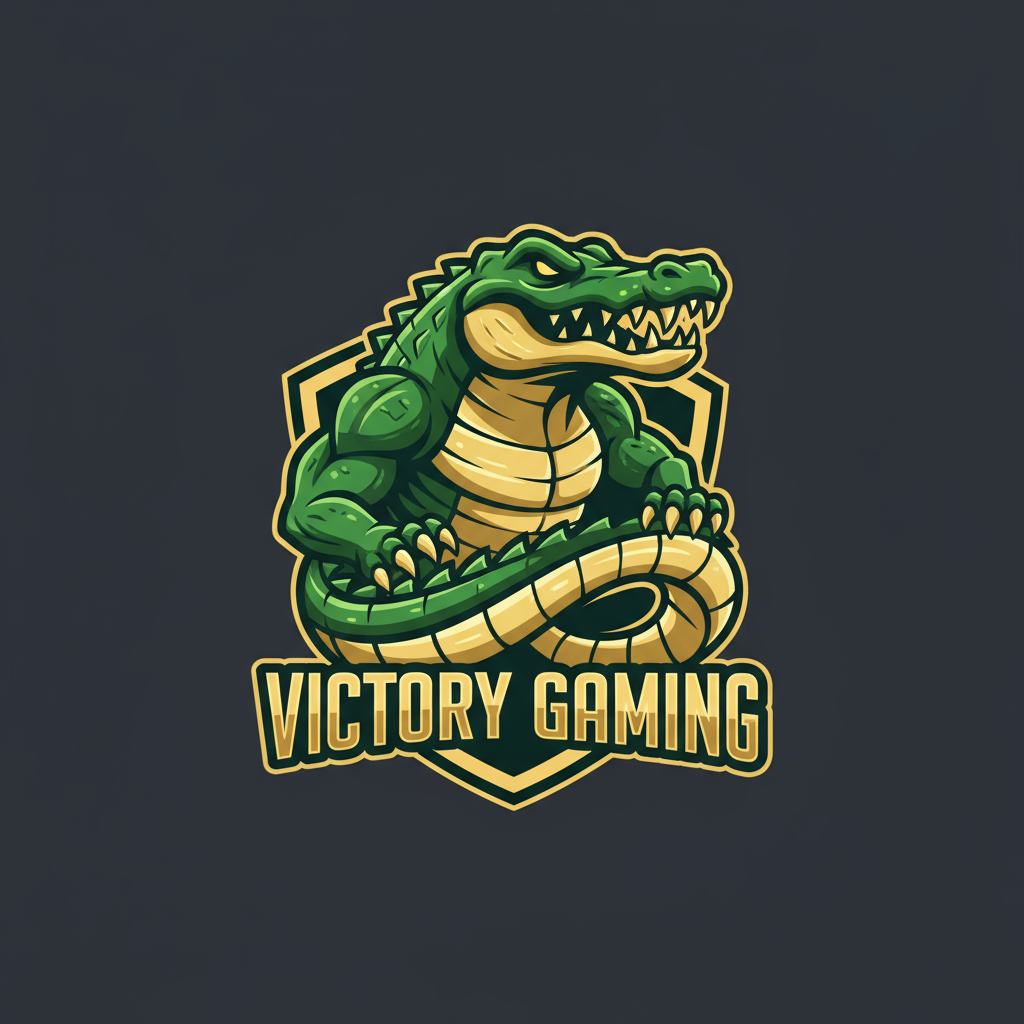 gbgbet Logo - Crocodilo da Vitória
